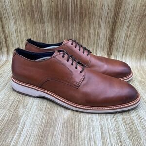 Cole Haan Morris Plain‎ Oxford Men's Size 12 M British Tan Brown C30693 Shoes